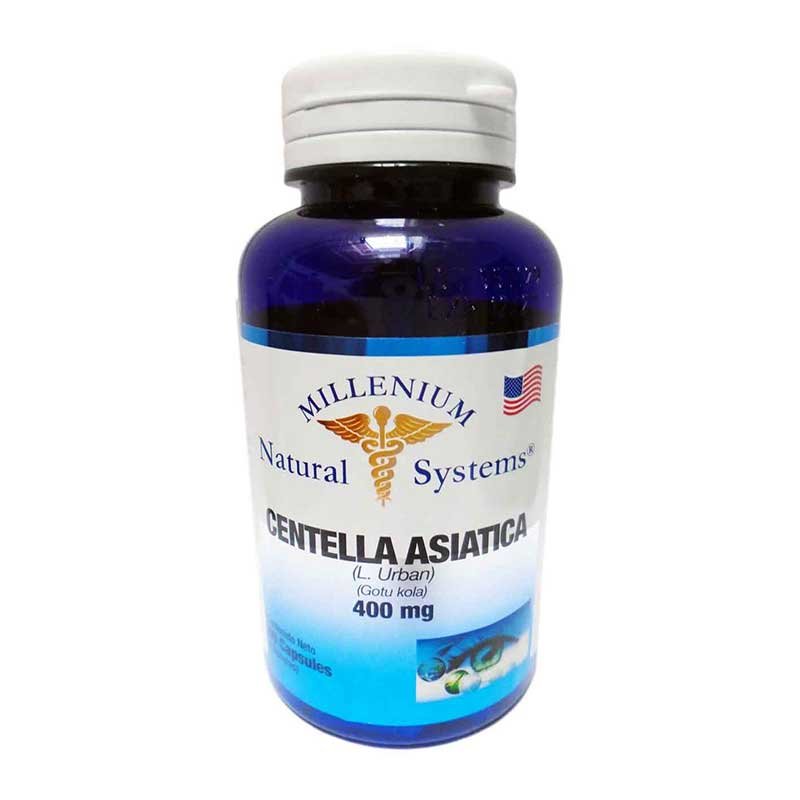 Centella Asiática Gotu Kola 400mg 60 Cápsulas