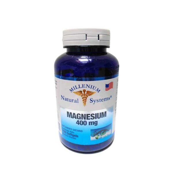 magnesio 400 mg softgels luna nueva tienda naturista