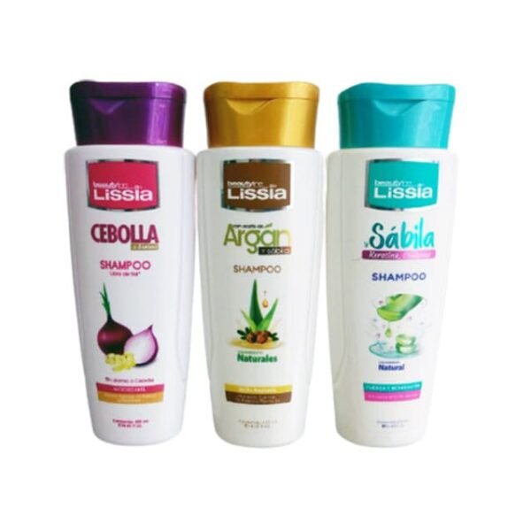 cebolla argan sabila lissia shampoo
