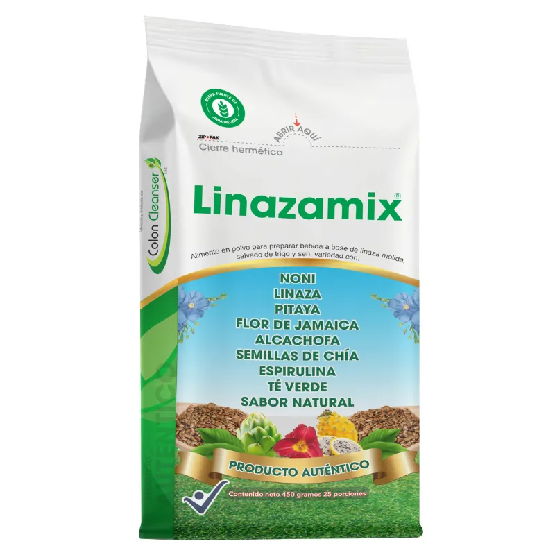 Linaza Te Verde Flor Jamaica Alcachofa Espirulina 450 gr