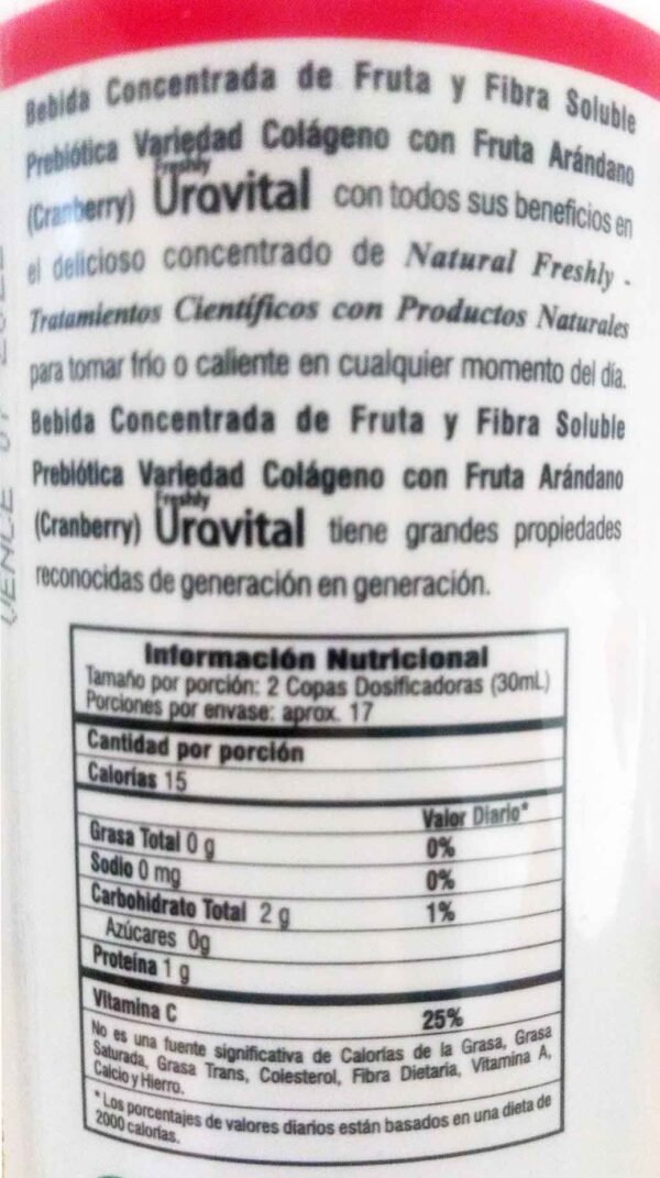Urovital Cramberry Colageno Liquido 500 ml