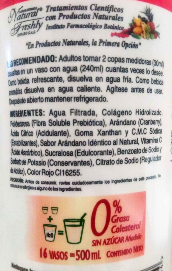 Urovital Cramberry Colageno Liquido 500 ml