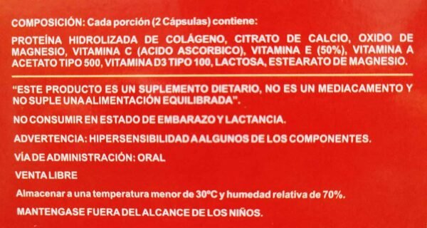 Arthyflex Colágeno Calcio Vitaminas 60 Capsulas