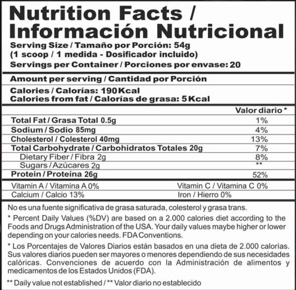 Bi-Pro Lite Whey Protein Isolate 2.4 Lb