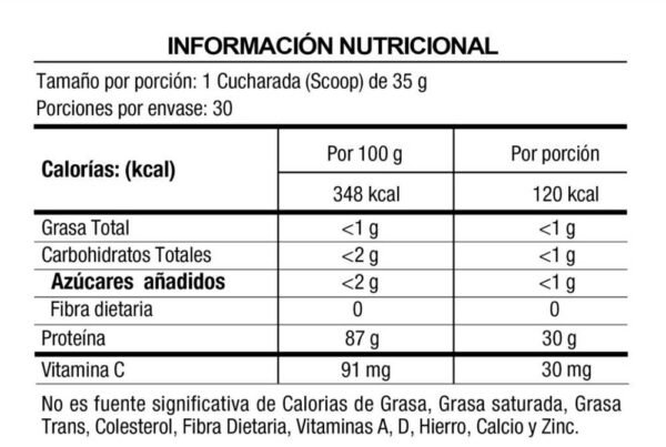 Proteína Vegana 2.3 Lb Arveja y Quinua