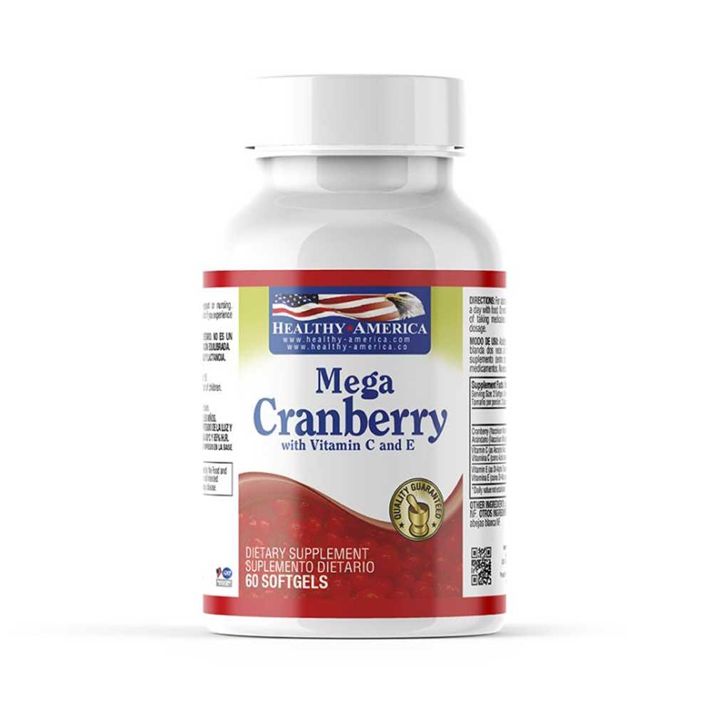 Mega Cranberry Vitamina C x 60 Cap. H. America