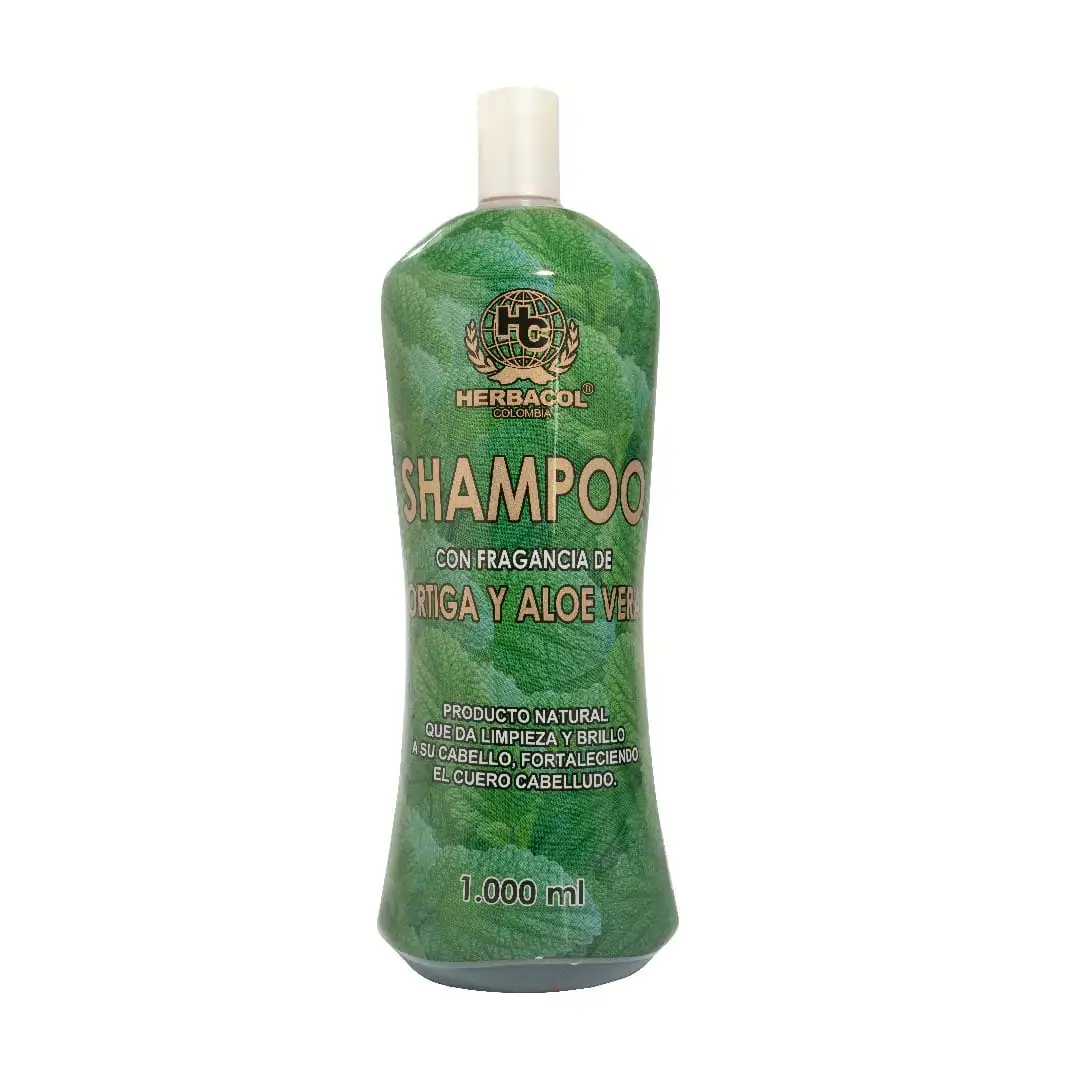 Shampoo  Con Ortiga y Aloe Vera